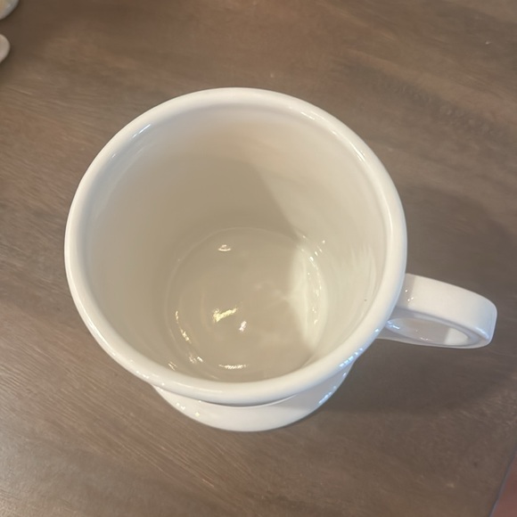 Anthropologie Stoneware K Monogram Initial Coffee Mug - Picture 2 of 4